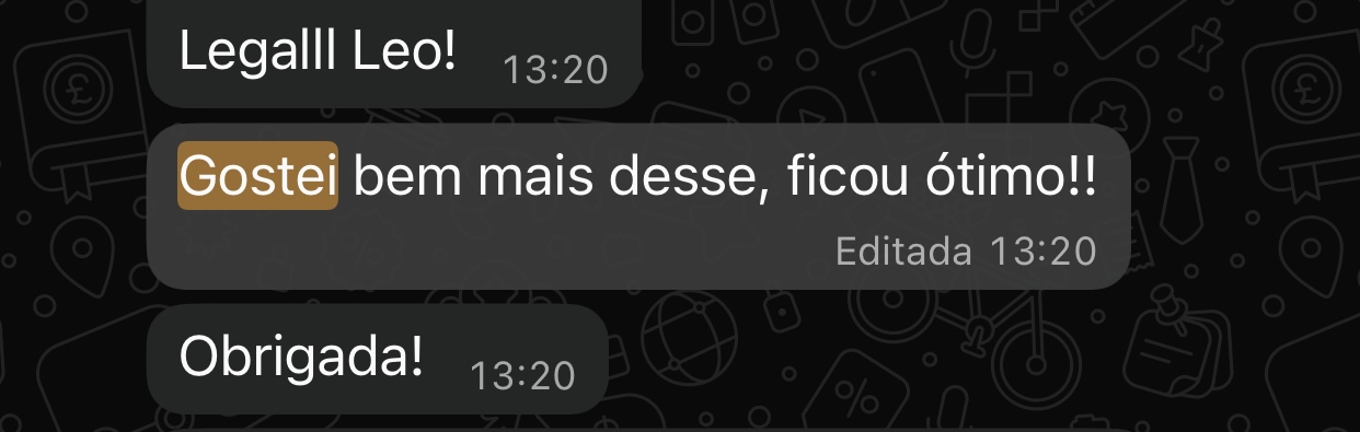 Depoimento de Cliente